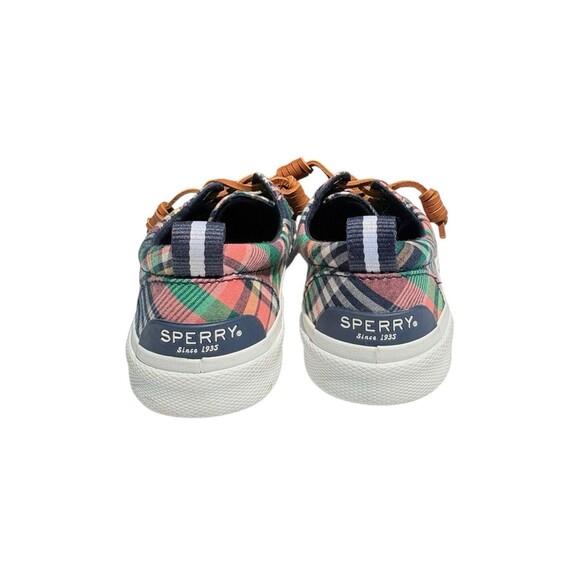 Sperry Top-Sider Crest Vibe Women’s 5 Plaid Canvas Sneakers - Picture 4 of 9